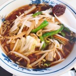 アルファー - 野菜ラーメン@600円