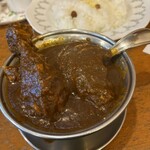 トマト - チキンのカレー