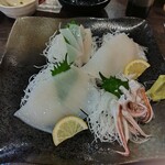 大漁船 - イカ刺し