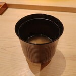 鮨 さかい - 味噌汁