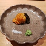 鮨 さかい - アカウニ（唐津産）