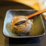 鮨駒 - ほうじ茶アイス