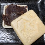 賢治最中本舗 末廣 - つぶ餡を入れて直ぐに食べると、皮がパリパリで美味しいっ( ﾟДﾟ)ｳﾏｰ