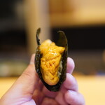 鮨駒 - ムラサキ雲丹