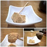 すし処　高寅 - ◆デザートの「わらび餅」と「焙じ茶」・・わらび餅好きです。♪