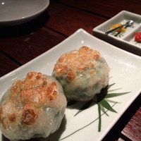 膳處漢ぽっちり - ニラ餃子。ボリューム最高