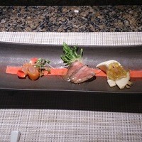 鉄板焼 銀明翠 - 琥珀ｺｰｽ先付：四季の薫