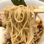 開運橋通 ふじ原 - 麺固めでいただきました