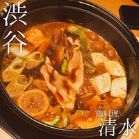 鶏料理 清水 - 鶏すき焼き