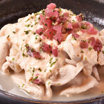 名古屋コーチン鶏おでん清水 - 名古屋コーチンむねタルタル