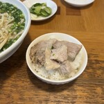香福 - お肉を乗せてお肉笑