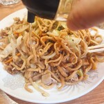 新華園 - お酢を2周半♪