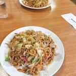新華園 - 皿うどん×2 ♪