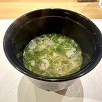 蔵六雄山 - 鰹出汁しっかりきいているお味噌汁