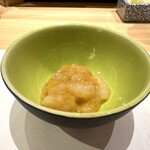 蔵六雄山 - ウニとボタンエビ。このコンビ最強。