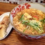 うどん小屋 柔製麺 - けいらんきつね＆ちく天