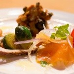 カフェ バイロンベイ - 前菜の盛り合わせ。パーティープランで、登場したりします。