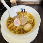 煮干らー麺 カネショウ 四街道 - らー麺　990円　(味玉はサービス)