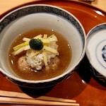 銀座 しのはら - 鱧の鼈出汁