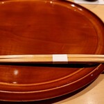 銀座 しのはら - 椀前の箸交換