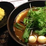 アジアンバー・ラマイ 大阪あびこ店 - チキンスープカレー