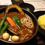 アジアンバー・ラマイ 大阪あびこ店 - 野菜スープカレー