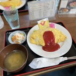 志お食堂 - 料理写真:オムライス@600円