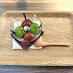 ごへいやcafe たちの - まんまる水まんじゅう