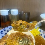 ヌードル＆スパイスカレー 今日の1番 - カレー　あっぷ(ムール貝)