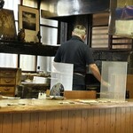 独酌　三四郎 - 焼き場