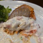 キッチン ブルー グローブ - この辺りから肉厚な銀鮭