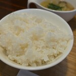 キッチン ブルー グローブ - ご飯大盛りのアップ