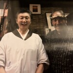 独酌　三四郎 - 先代と女将さん