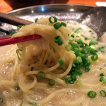 Shokudoudenuesuto - 炊き餃子の〆のチャンポン麺