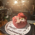 ニクアザブ 二子玉川店 - 肉ケーキ
