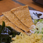 そば処 亀島 - 冷しむじなそば＠税込510円