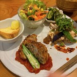 朴 - 今日のご飯セット☆日替わりのワンプレートのおかず