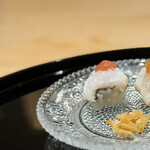 まき村 - 6品目　鱧のお鮨