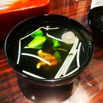 うなぎ 魚政 - 肝吸い