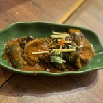 カッチャル バッチャル - 茄子と帆立のオイルピクルス