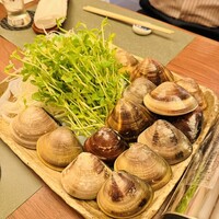 桑名蛤料理・蛤しゃぶしゃぶ 貝新 - 蛤しゃぶしゃぶ