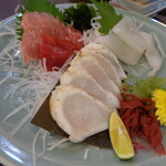 刺身3種マグロ・ふぐ刺し・いか