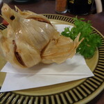 信濃屋 - にんにくの丸揚げ