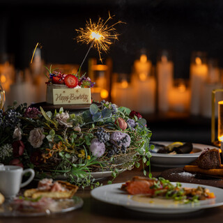 【忘れられない年に一度のお時間を】バースデープラン