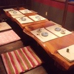 喰いもの屋やそはち - 個室(今回は７人で利用しました。)