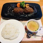 さわやか 浜松鴨江店 - ■げんこつハンバーグランチ1375円