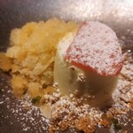 luogo - パッションフルーツのパンナコッタ(2024年8月9日夜)