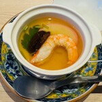 焼鳥 町子 - 冷製餡かけ茶碗蒸し