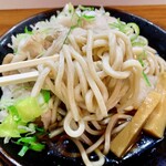 麺屋　たか - 全粒粉麺は食感も太めのお蕎麦のよう！