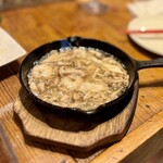 葡萄酒自助餐×肉 ESOLA 長岡站前店 - 海老ときのこのアヒージョ、バゲットつき（１１８０円）